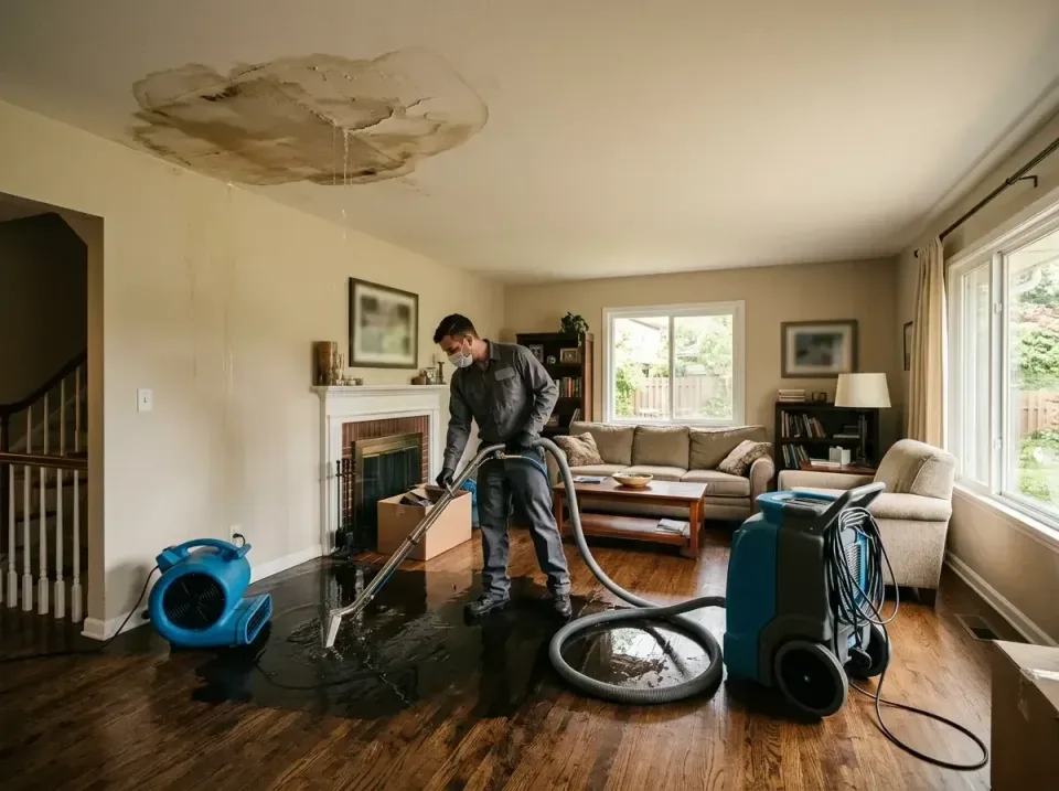 attic-pipe-burst-ceiling-drip-008 — frequently asked questions, Water Damage Restoration & Carpet Care in Cedar Rapids, IA